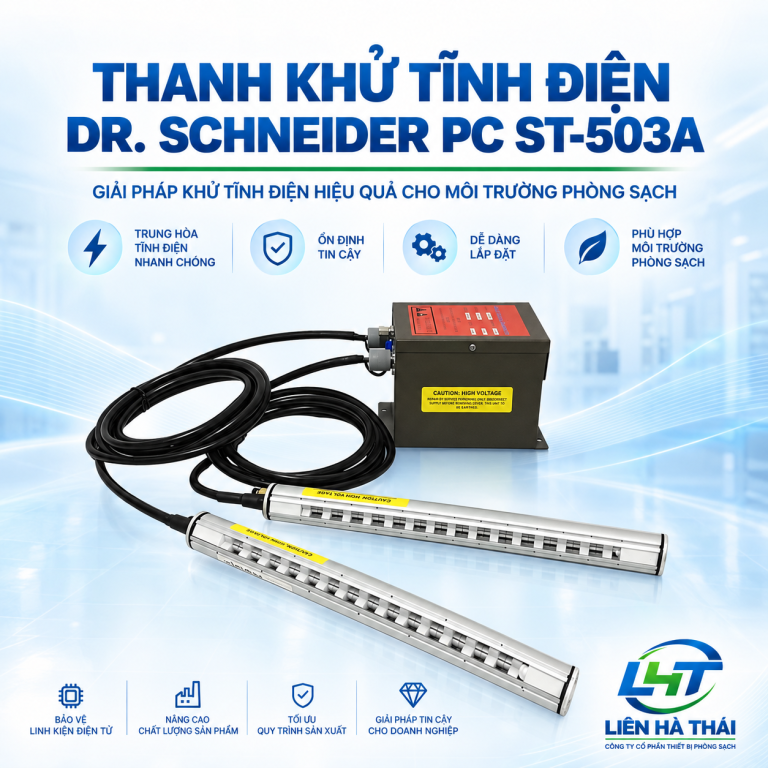 Thanh khử tĩnh điện Dr. Schneider PC ST-503A (Thanh ion ST-503A / Ionizing Bar ST-503A)