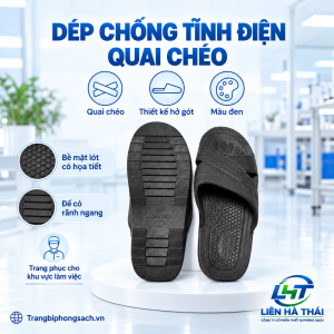 Dép chống tĩnh điện quai chéo