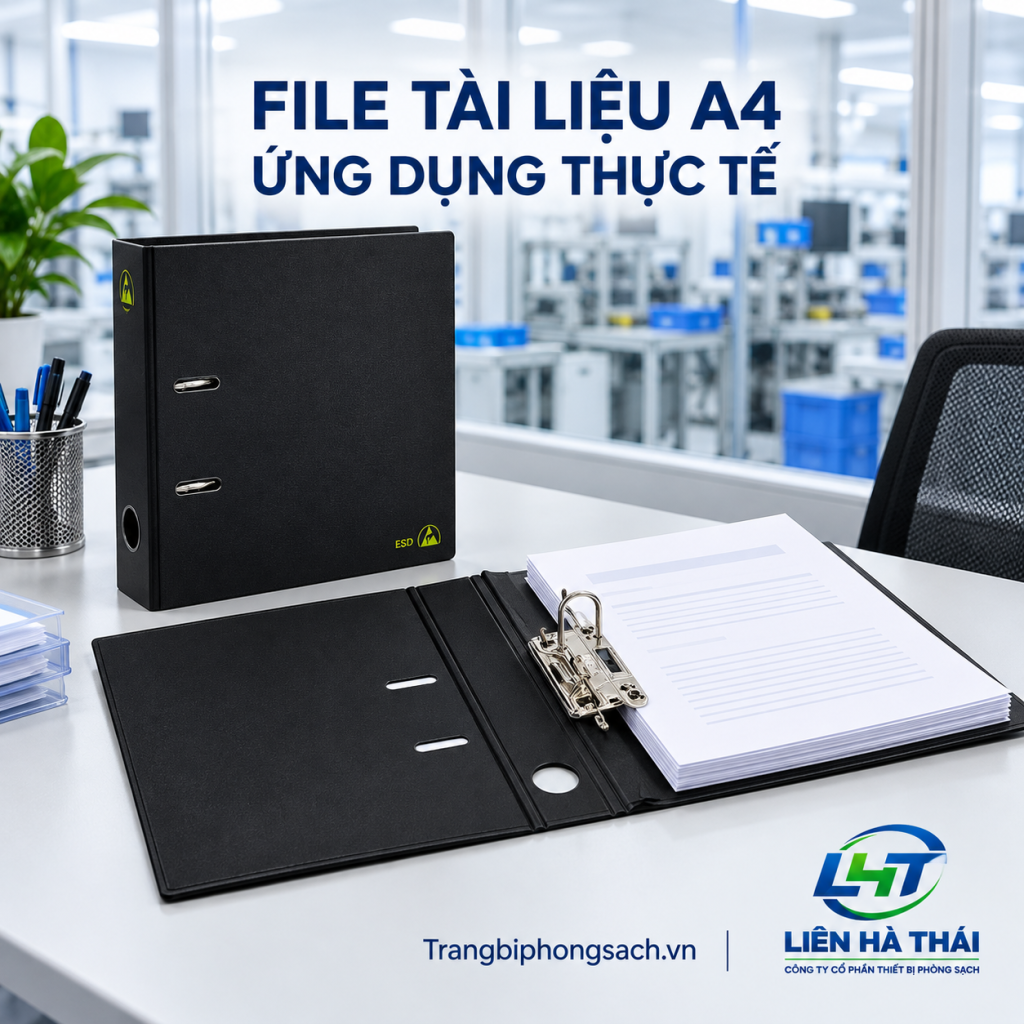 file tài liệu chống tĩnh điện A4 trên chuyền SMT