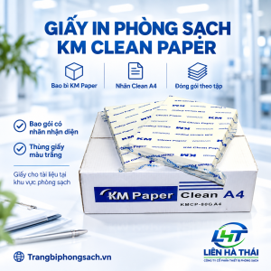 Giấy In Phòng Sạch KM Clean Paper A4/A3