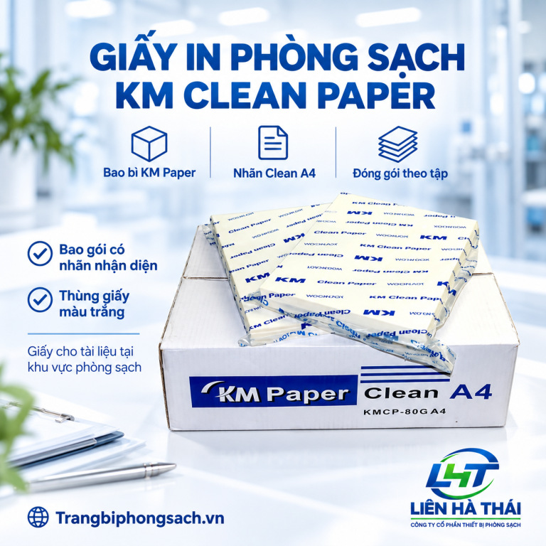 Giấy In Phòng Sạch KM Clean Paper A4/A3